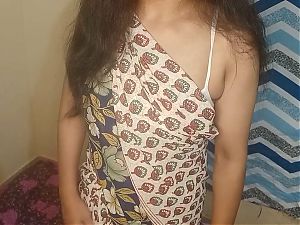 Desi Indian prostitute with costumer Hindi dirty talk role play